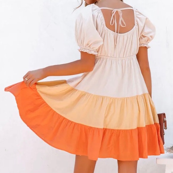 COPY - VICI Hello Sunshine Cotton Pocketed Colorblock Dress - Picture 8 of 8
